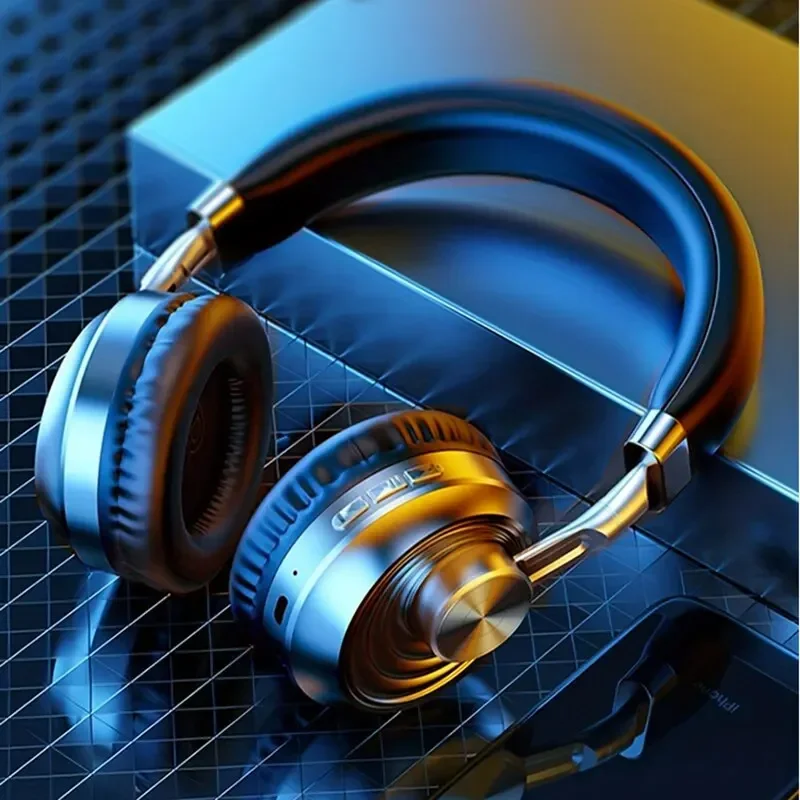 Audio Music Apple - Retro Metal Kulaklık Kablosuz Bluetooth Büyük