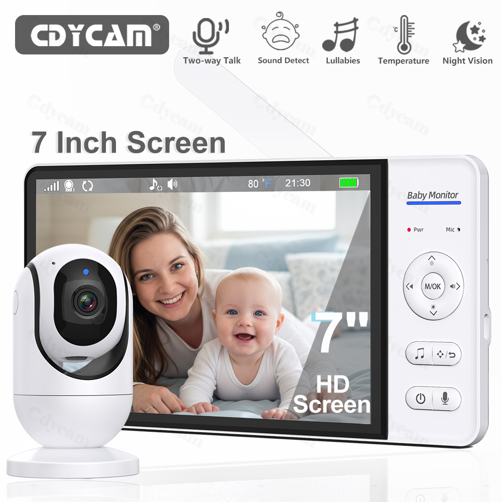 Audio Music Videos - 7.0'' Video Bebek Monitörü 720P 5000mAh