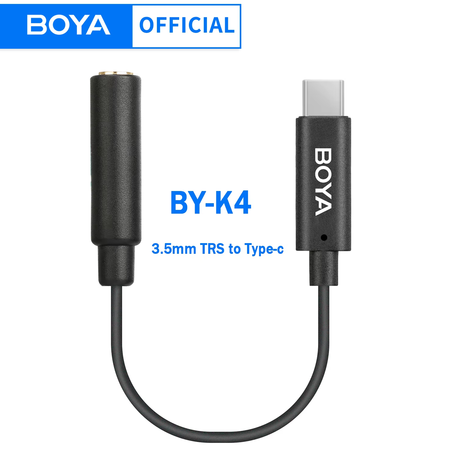 Contact Pickup Mic - BOYA BY-K4 3.5mm TRS (Dişi) -