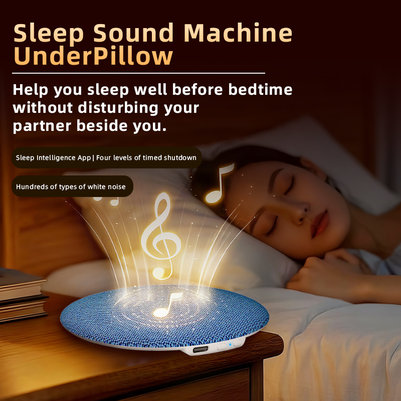 Audio Music Apple - Bluetooth 6.0 Uyku İçin Yastık Hoparlörü,
