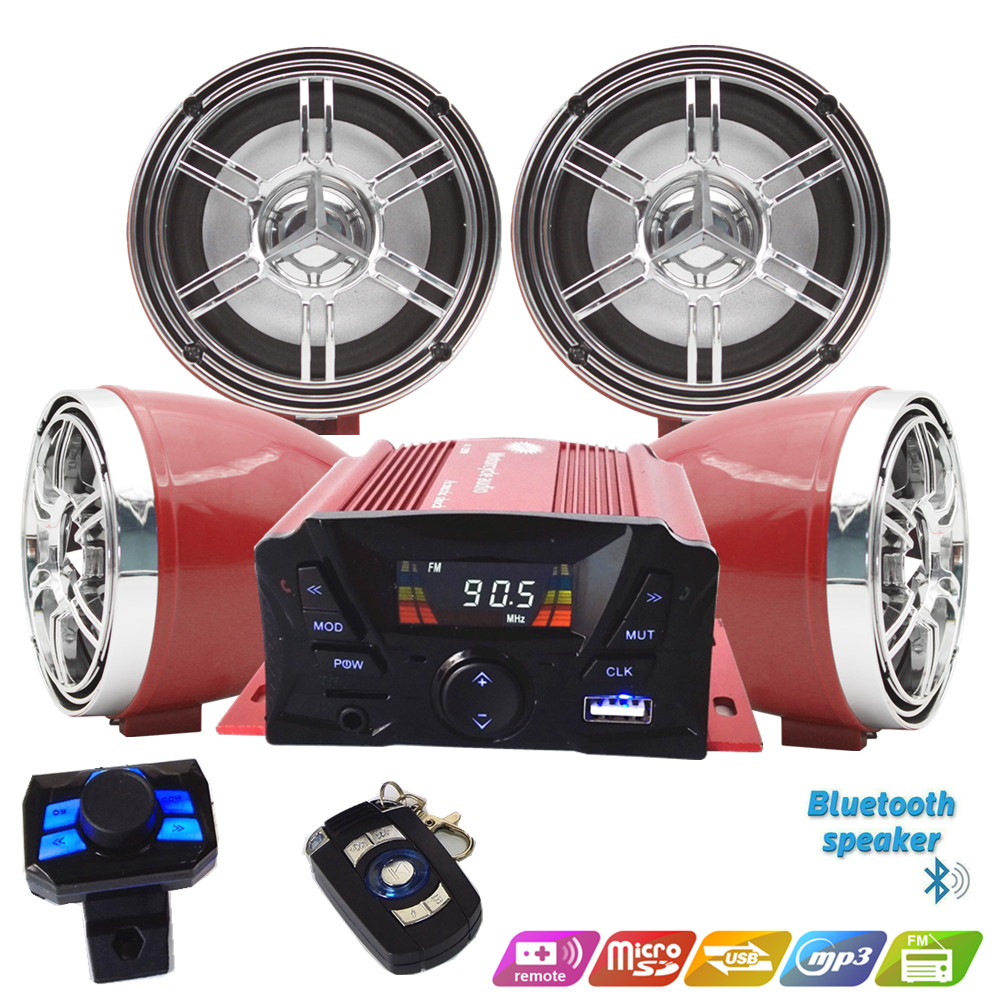 Audio Music To Mp3 - 12V 4 Kanal UTV ATV Golf