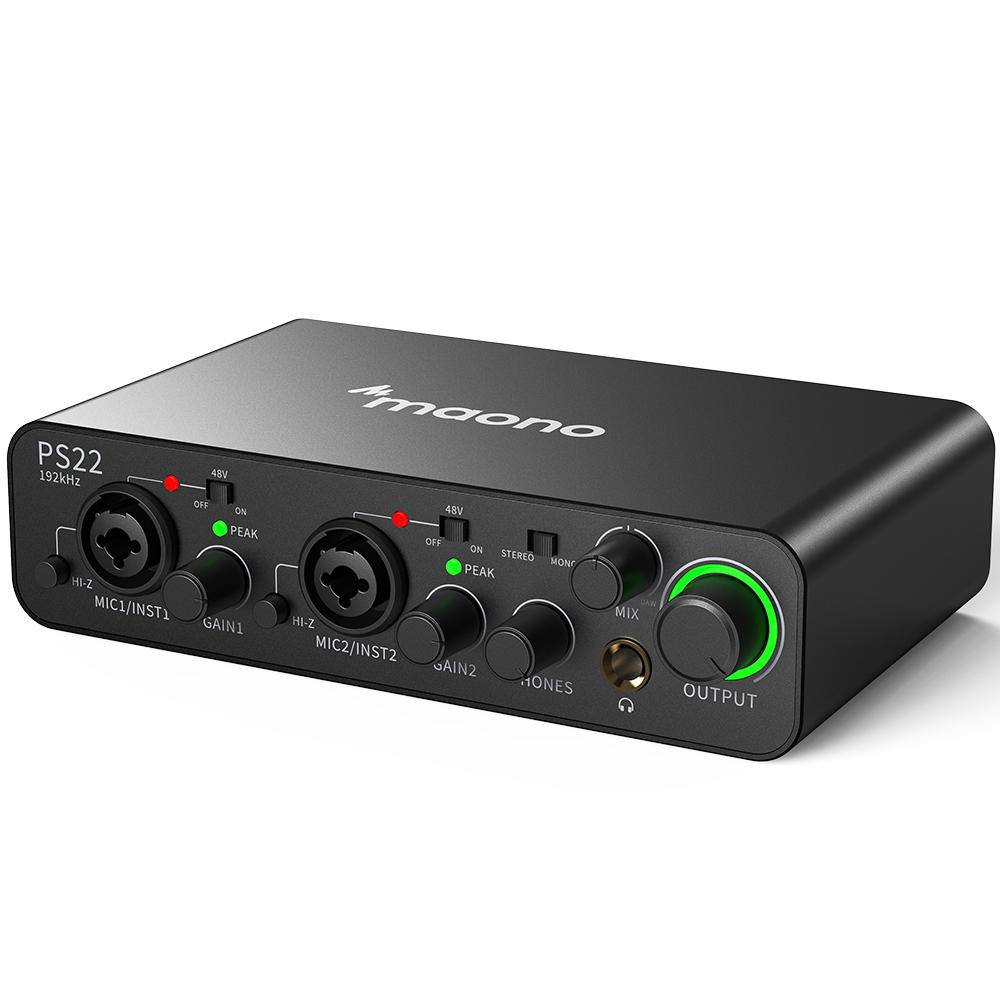 Audio And Music Mixer - MAONO PS22 Profesyonel Ses Kartları Mikserler