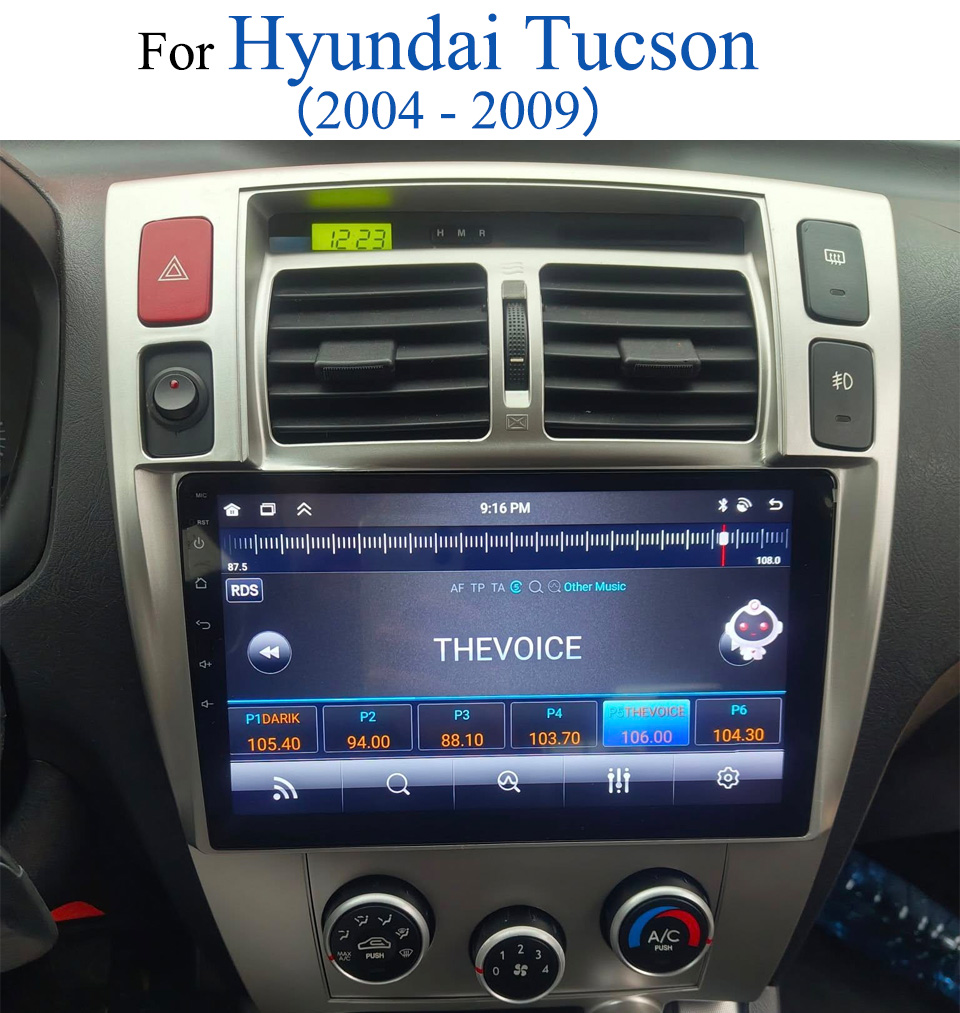Audio Music Hindi - Hyundai Tucson 2004 2005 2006 2007