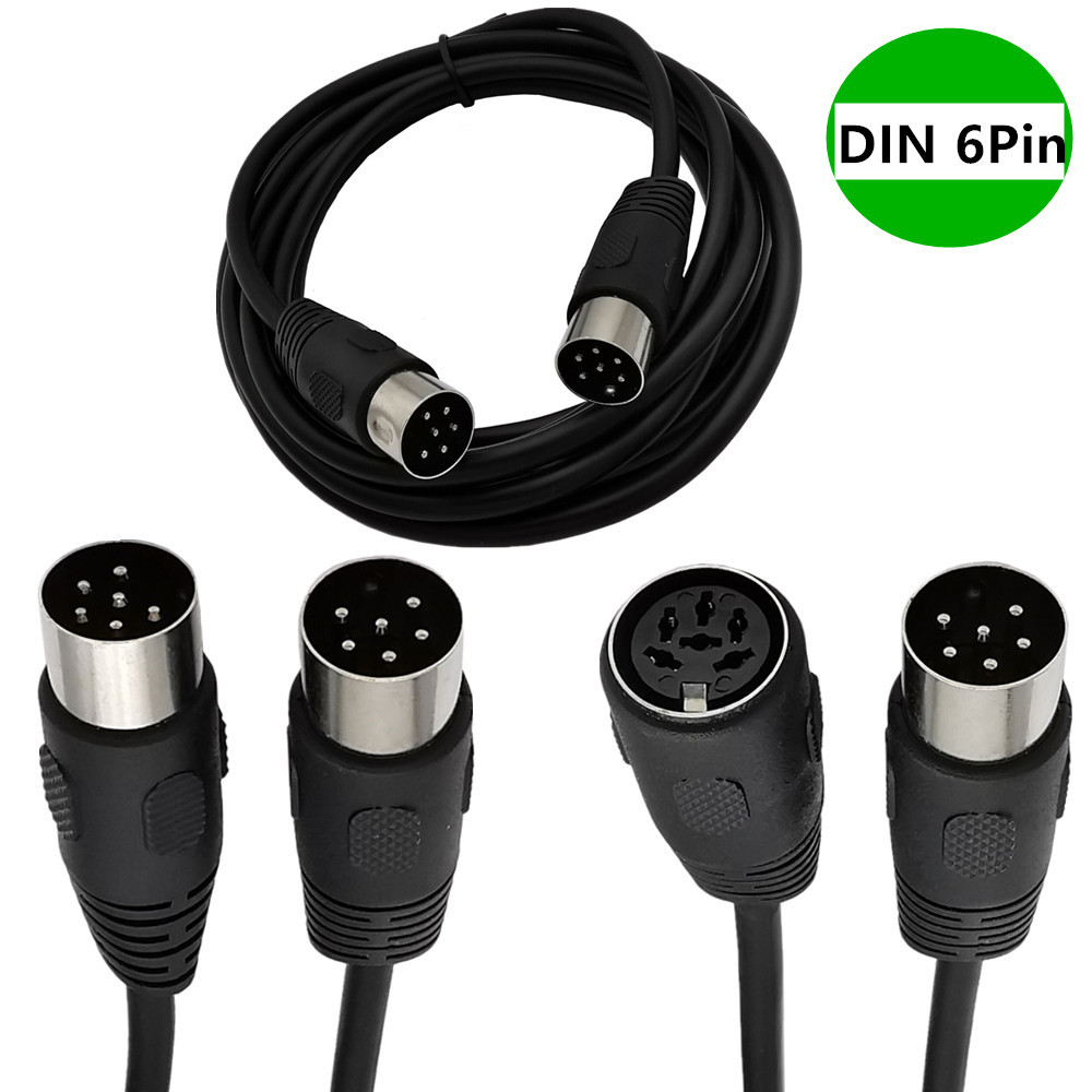 Contact Pickup Mic - DIN 6 PIN erkek tak uzatma