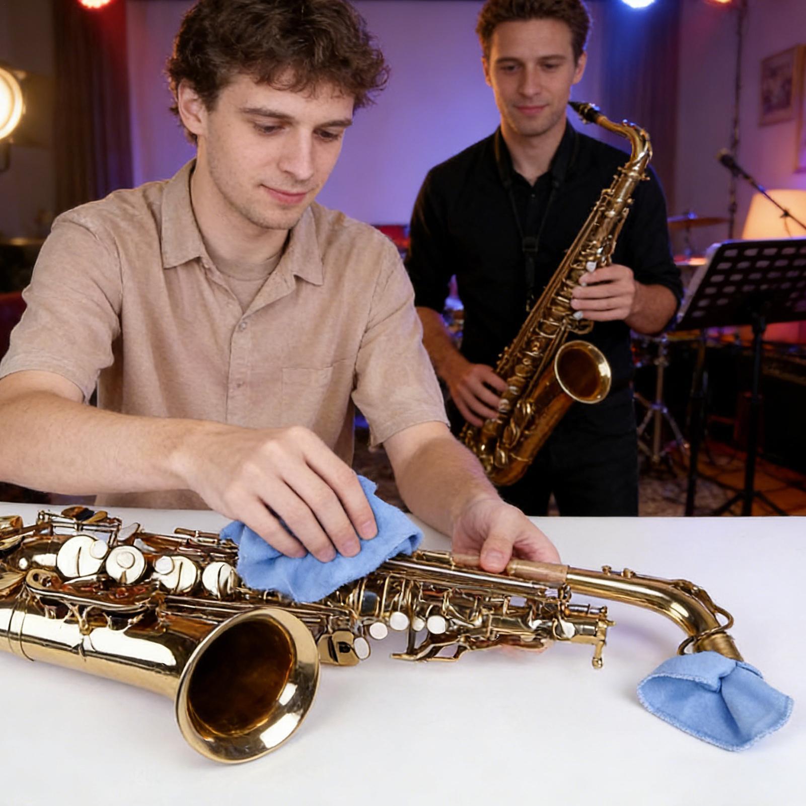 Clarinet Care Kit - Saksafon Temizleme Bezi Seti 2 Parça