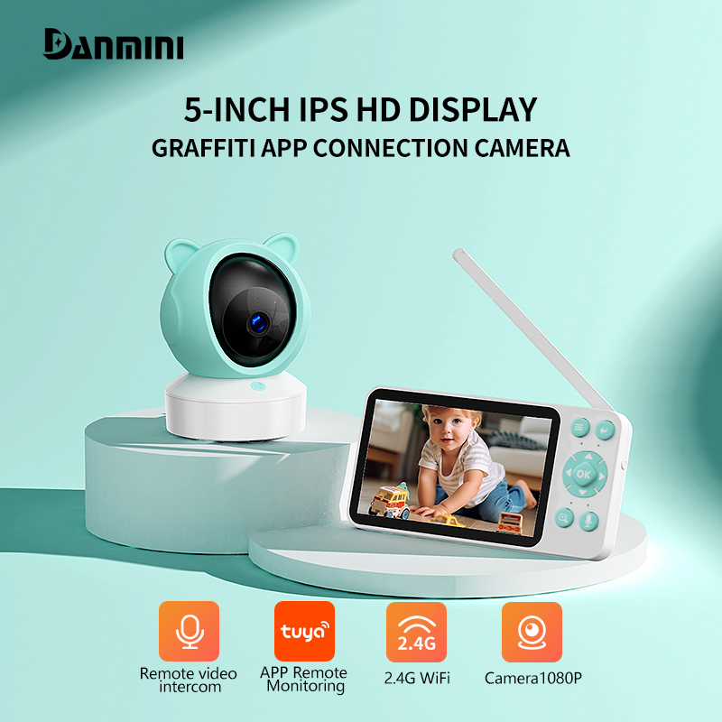 Audio Hd Music - Danmini TUYA Uygulama Kontrolü Bebek Monitörü