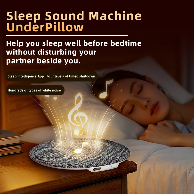 Audio Music Apple - Bluetooth 6.0 Uyku İçin Yastık Hoparlör,