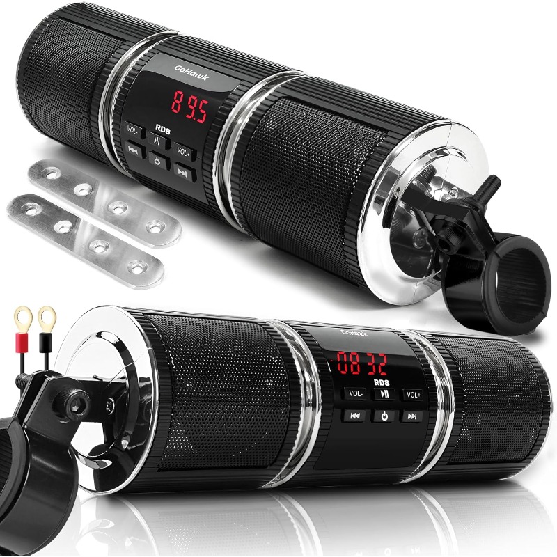 Audio Music To Mp3 - Bluetooth Ses Motosiklet Stereo Hoparlör Motosiklet