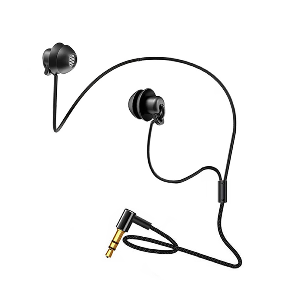 Audio Music To Mp3 - 3.5mm Kısa Kablolu Kulaklıklar Silikon Kulaklık