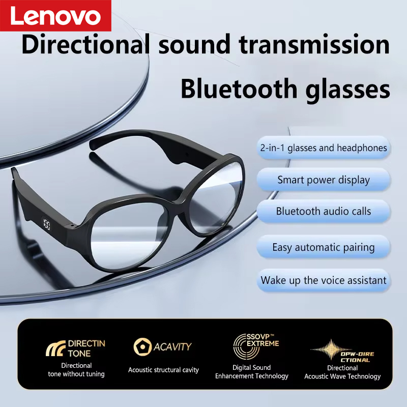 Mix Audio Music - Lenovo Akıllı Bluetooth Gözlükler Bluetooth 5.4