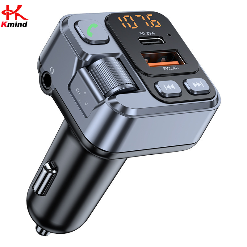 Audio Music To Mp3 - KMIND Araba Müzik Verici Bluetooth Çakmak