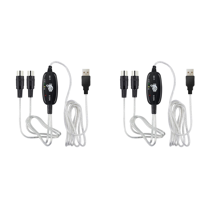 B50B-2X USB MIDI 5Pin Kablo Dö - Audio Music Edit incelemesi ve fiyatı