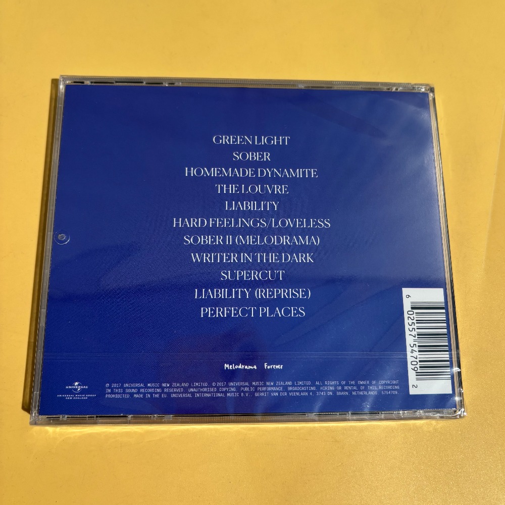 CD 'Melodrama' Lorde Pop Elekt - Audio Music Edit incelemesi ve fiyatı