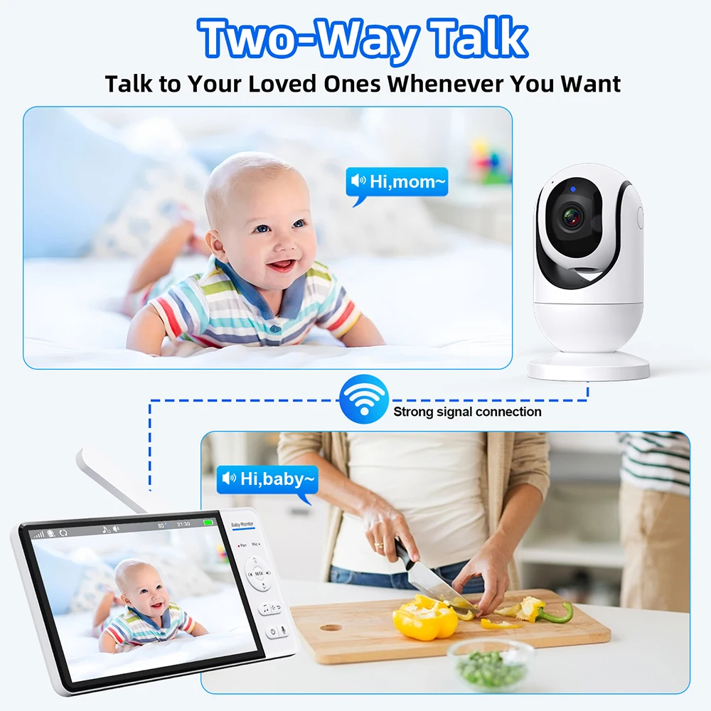 7.0'' Video Bebek Monitörü 720 - Audio Music Videos incelemesi ve fiyatı