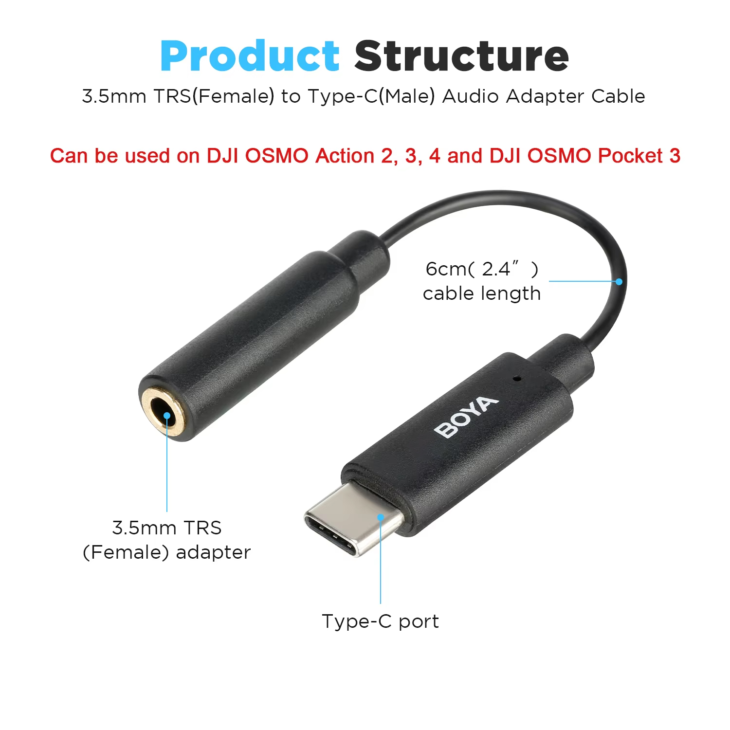 BOYA BY-K4 3.5mm TRS (Dişi) -  - Contact Pickup Mic incelemesi ve fiyatı