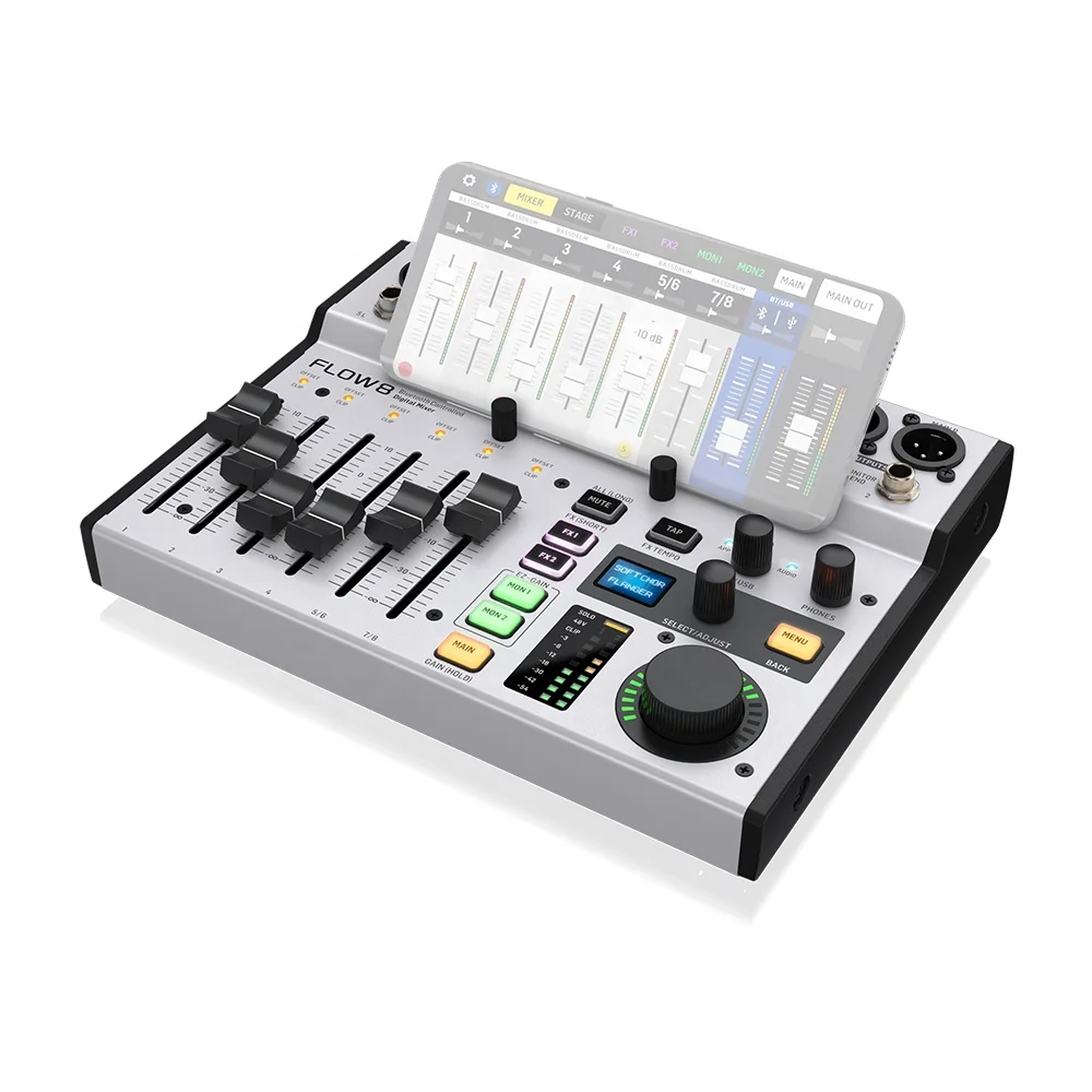 Behringer Flow 8 Dijital Mikse - Audio And Music Mixer incelemesi ve fiyatı