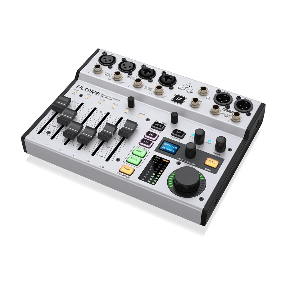 Behringer Flow 8 Dijital Mikse - Audio And Music Mixer incelemesi ve fiyatı