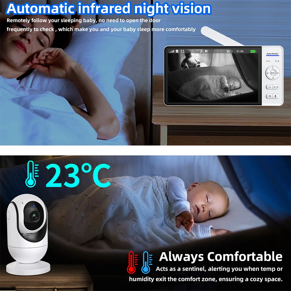 Hiçbir WiFi 7 Inç Bebek Monitö - Audio Music Videos incelemesi ve fiyatı