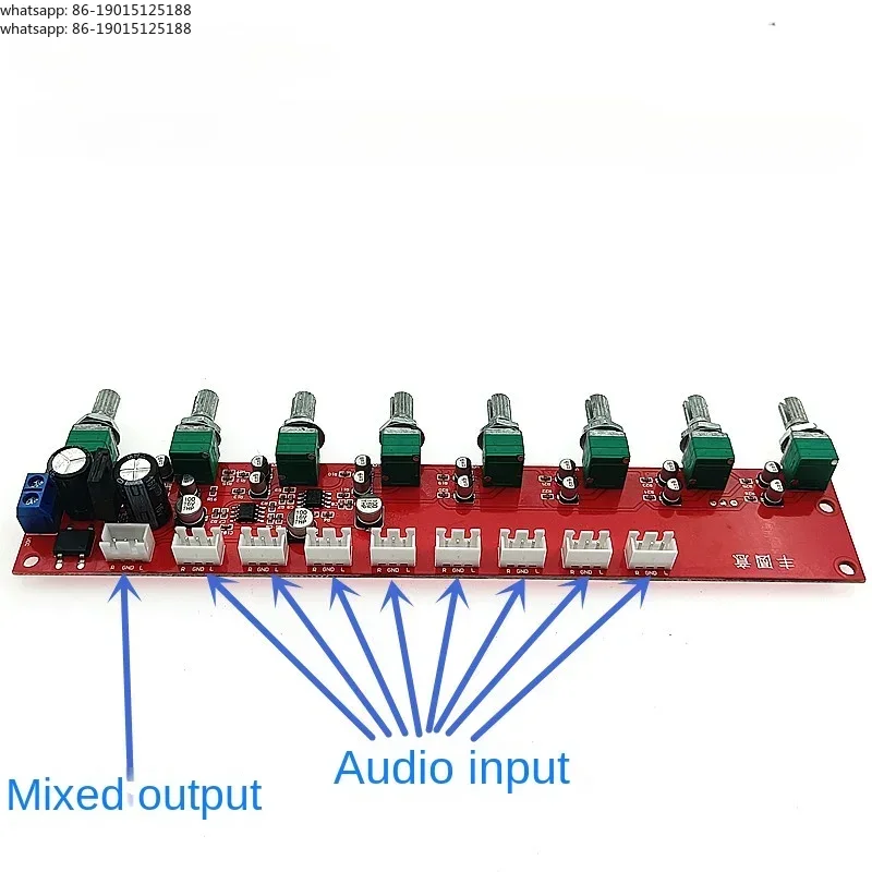 8 Yollu NE5532 Ses Karıştırma  - Mix Audio Music incelemesi ve fiyatı