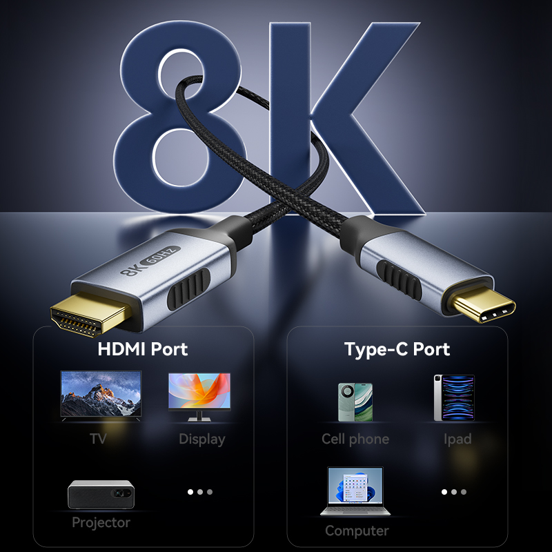 8k@60Hz 8k Tip-C - HDTV ADAPTÖ - Contact Pickup Mic incelemesi ve fiyatı