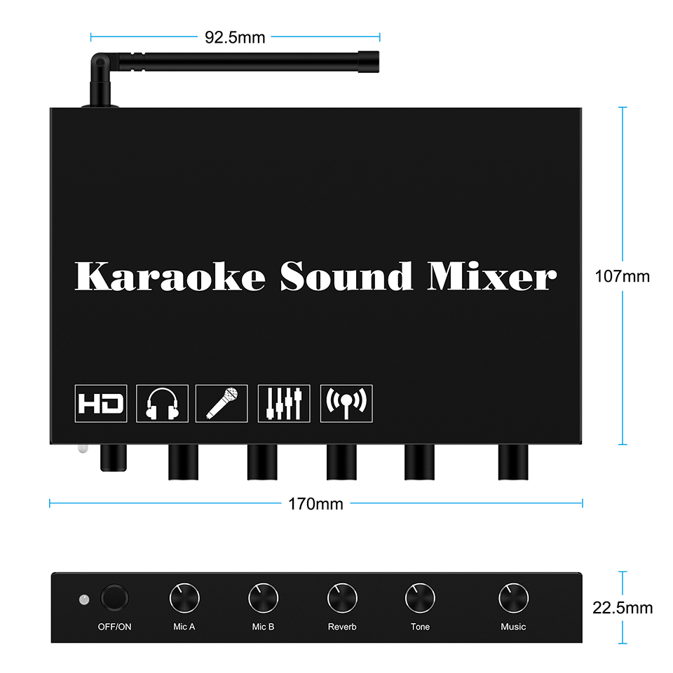 Ses Mikseri Ses mikseri dj den - Audio And Music Mixer incelemesi ve fiyatı