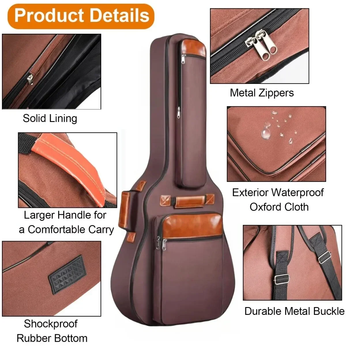 41 inç 10mm Pamuklu Ped Kalınl - Case Guitar Gig Bag incelemesi ve fiyatı